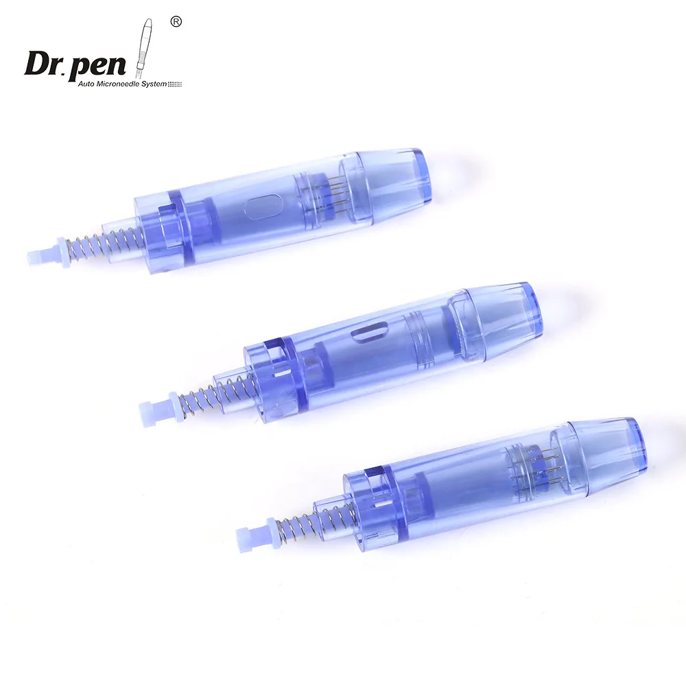 Dr.pen Dermapen Ekai Original Manufacturer A1 Derma Pen PMU&MTS Needles Cartridges 1 3 5 7 9 12 24 36 42 Pins Nano For drpen A1