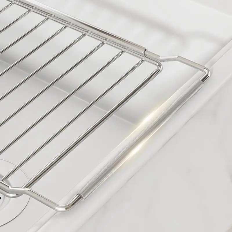 Wire Baskets For Organizing Drain Rack Wire Basket Telescopic Sink Storage Rack Under Shelf Basket Kitchen Drain Rack For Holds