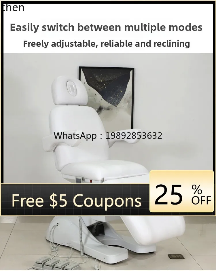 

Electric Beauty Bed Lifting Folding Massage Physiotherapy Lifting Bed