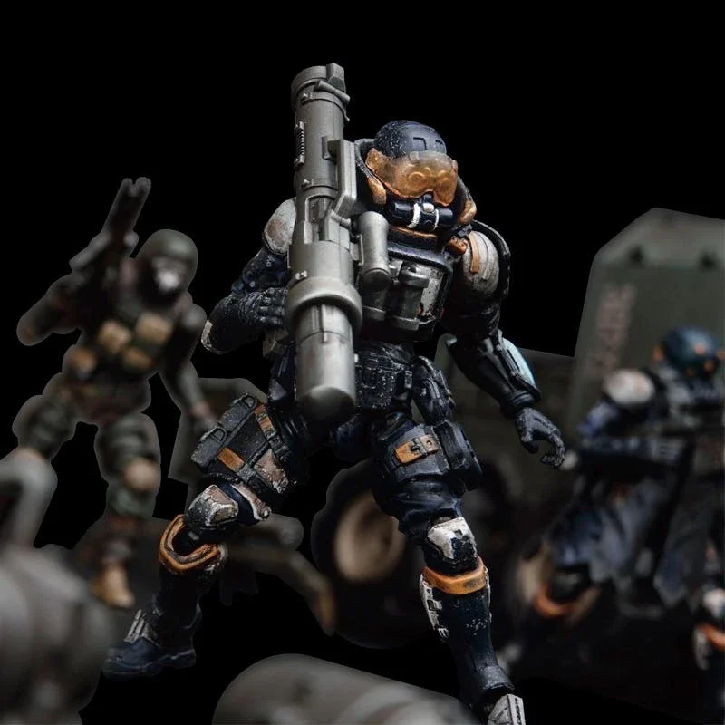 酸性雨戦争 FAV-A67 スティール攻撃デモマン 1/18 アクションフィギュアアニメシリーズミリタリーモデルおもちゃギフトコレクション