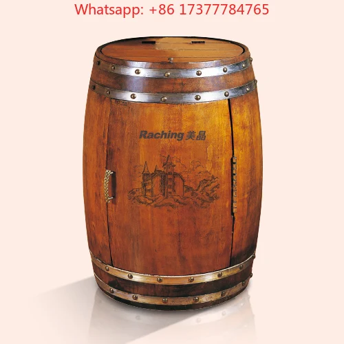 Premium Wine Kitchen Cabinet Wine Barrel, Factory Direct 18 Bottles Wine Cellar Cooling Unit