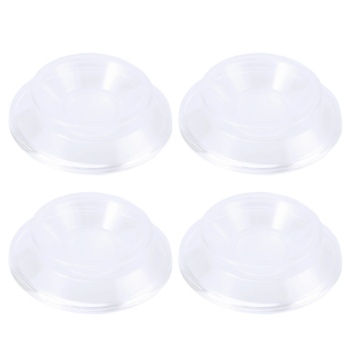 

4pc Non Slip Mat Piano Foot Pads Durable Stain Resistant Caster Cups Protect Floors Carpets Household Mats Elegant Design