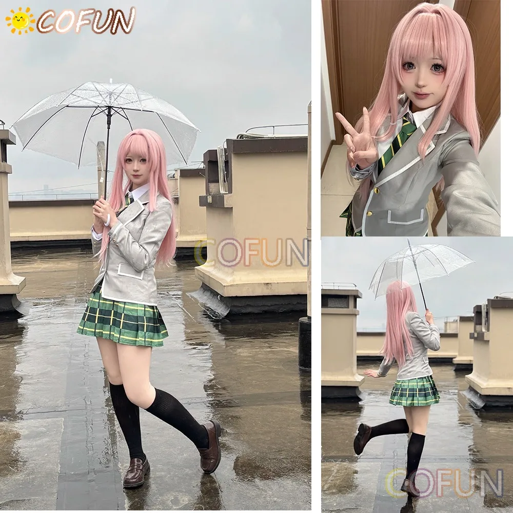 

BanG Dream! It's MyGO!!!! Tomori Takamori /Chihaya Anon School Uniform Cosplay Costume Full Set Halloween Outfits Anime