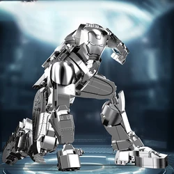 New 1100+Pcs Superheroes Iron Mecha Building Blocks Robot MOC Bricks Action Figures Toys for Boys Kids Adult Christmas Gifts