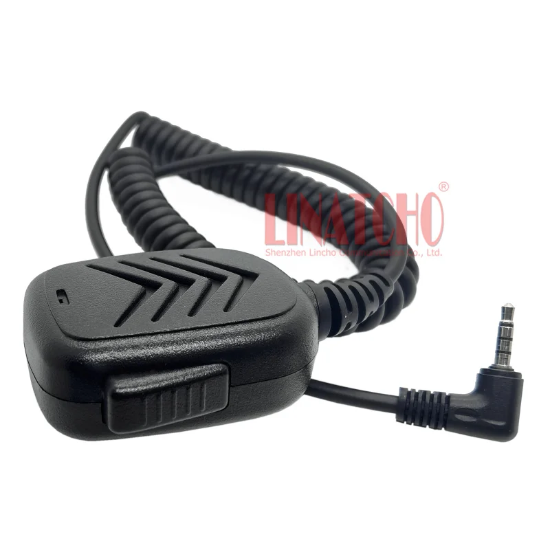 MT600 ميكروفون كتف صغير محمول 3.5 مللي متر دبوس لاسلكي تخاطب VX2R FT60R VX351 VX168