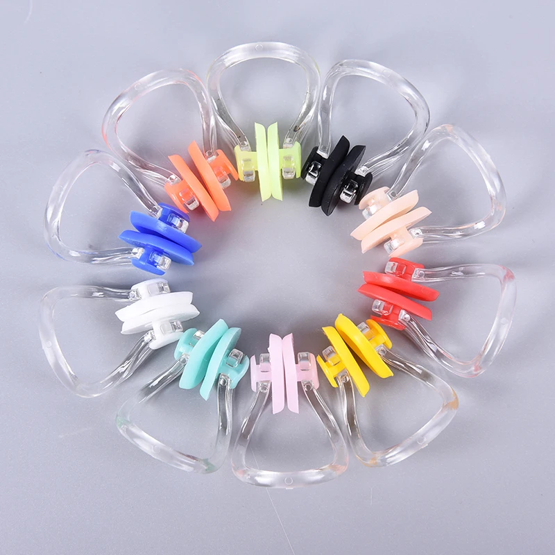 10pcs/lot Soft Silicone Swimming Nose Clip Reusable Comfortable Diving Surfing Swim Nose Clips For Adults Children