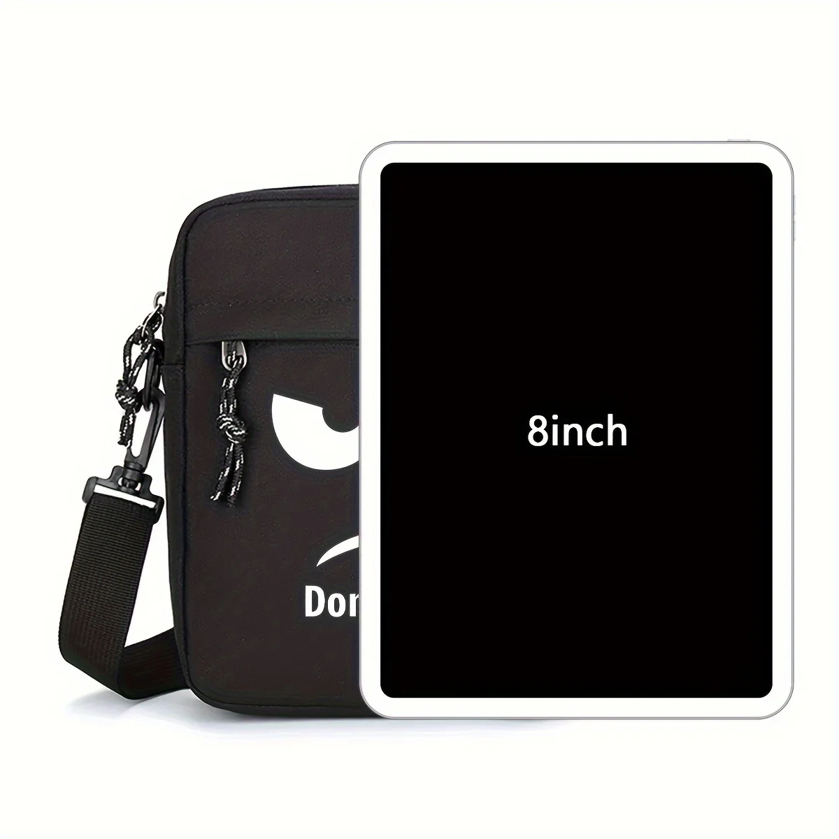 Tas Selempang Kasual Tas Bahu Pria Komuter Rasa Canggih Tas Kain Oxford Luar Ruangan Perjalanan Kapasitas Besar Baru