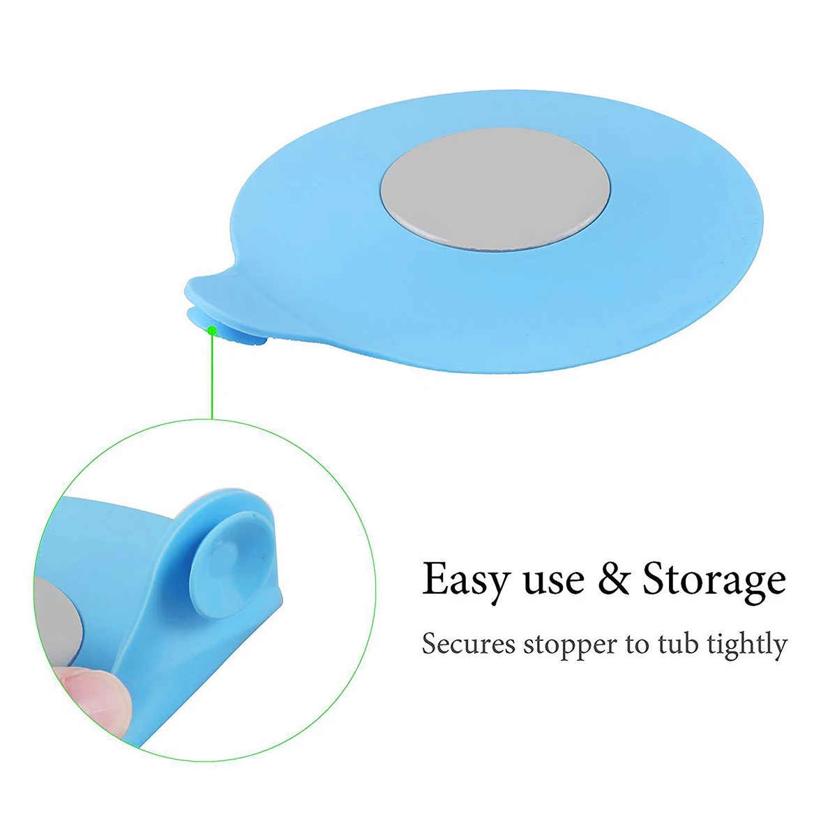 

Silicone Drain Stopperbathtub Plug Tub Stopper Kitchen Sink Cover Waterproof Seal Easy Clean Perfect Drainage Solution For
