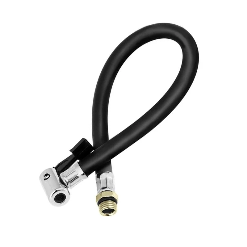 Tire Inflation Hose Extension Tube Replacement Motorbike Tire Inflator Hose