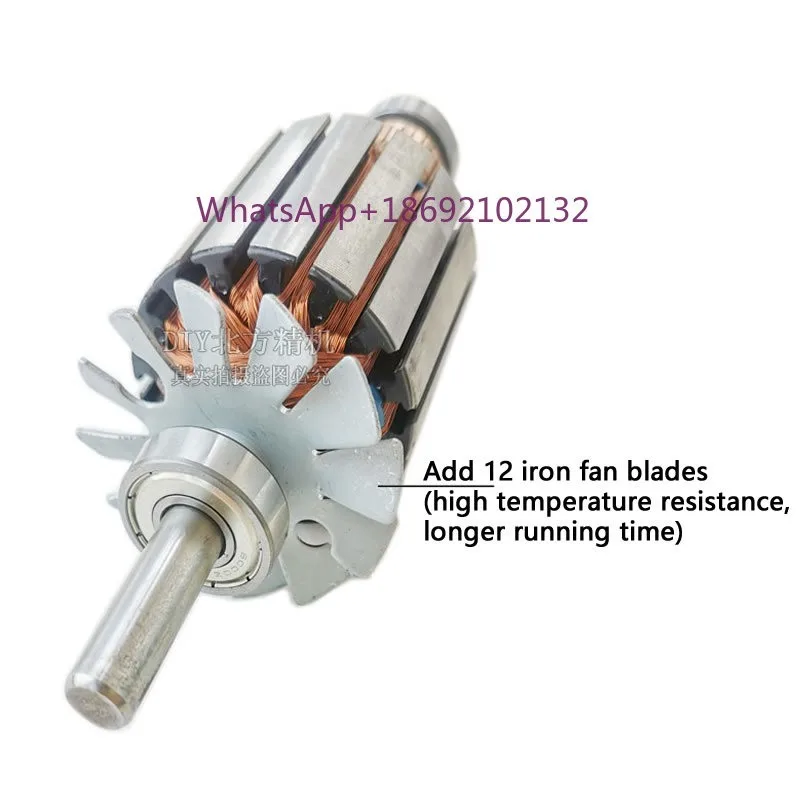 DC 220V Small High-speed DC Motor Motor 400W Small Motor Adjustable Speed Can Be Positive and Negative Small