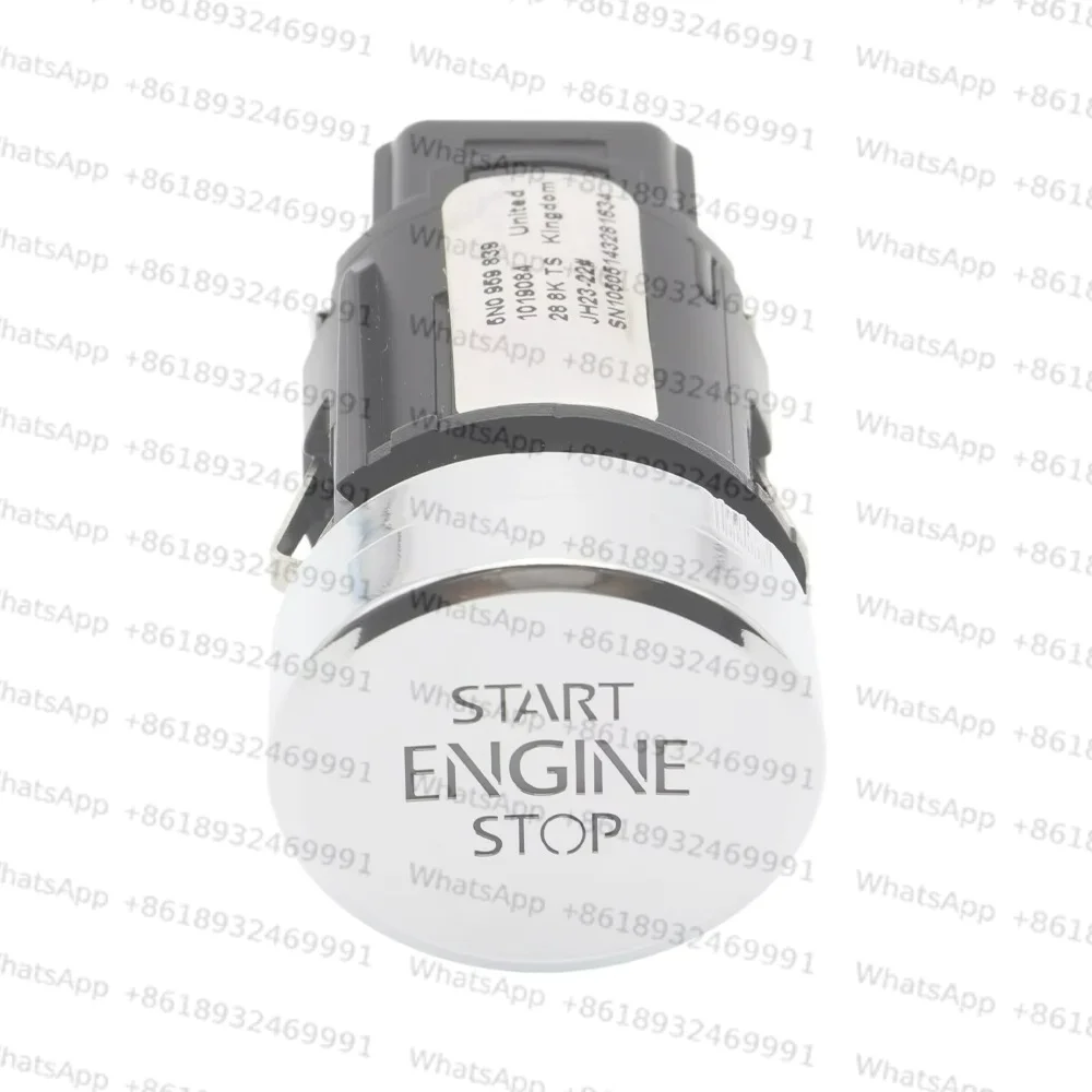 5N0959839 Car Engine Start Stop Button Switch for Volkswagen Tiguan 2008-2016 Sharan 2011-2016 7N 5N0 959 839