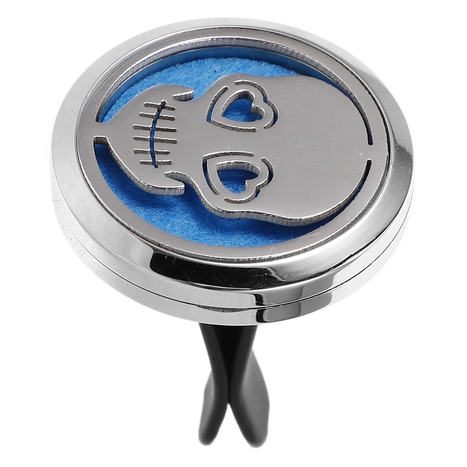

Car Vent Diffuser Clip Stainless Steel Car Aroma Skull Design Durable Automotive Interior Decoration Air Outlet Clip