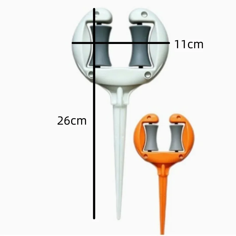 Garden Hose Guide Spike ABS Water Pipe Positioning Holder Roller for Outdoor Garden Lawns Watering Accessories