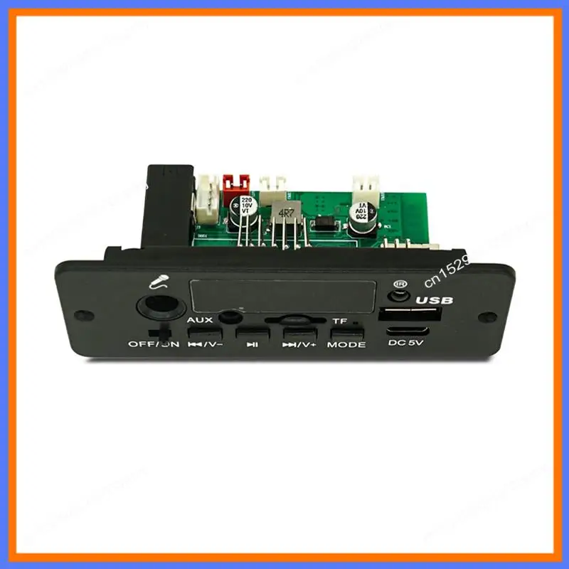 BAAE Bluetooth-Compatible Audio Decoder Board Amplifier JQ-D129BT-A 2X5W Music Player Accessory MP3 WMA WAV FLAC Lossless