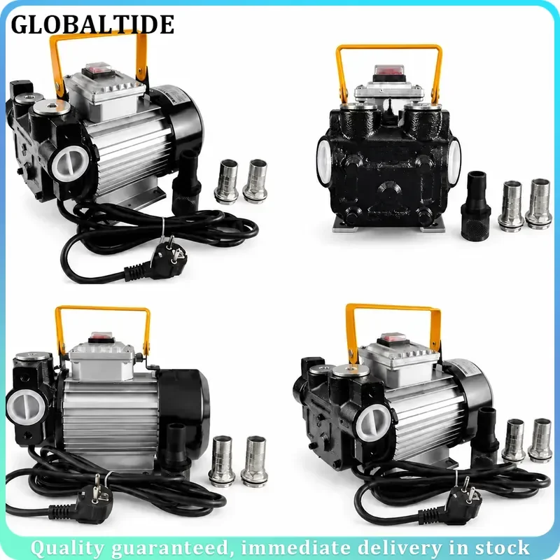 220V AC Portable Diesel Gear Pump Electric Fuel Oil Transfer Pump Refueling Pumps High Density