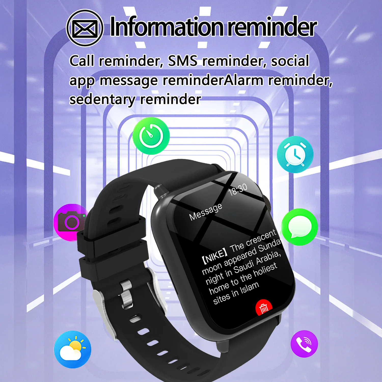 2025 حار Smartwatch اللاسلكية الاتصال كاميرا التحكم مشغل موسيقى مراقبة النوم للهاتف أندرويد/IOS الرجال النساء هدية ساعة جديدة