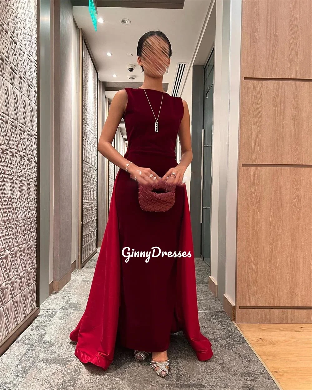 Sukienki na studniówkę Sukienki z wycięciem Sukienki bez rękawów na specjalne okazje Kolumna Sukienki na formalne okazje Kwiaty Do Podłogi