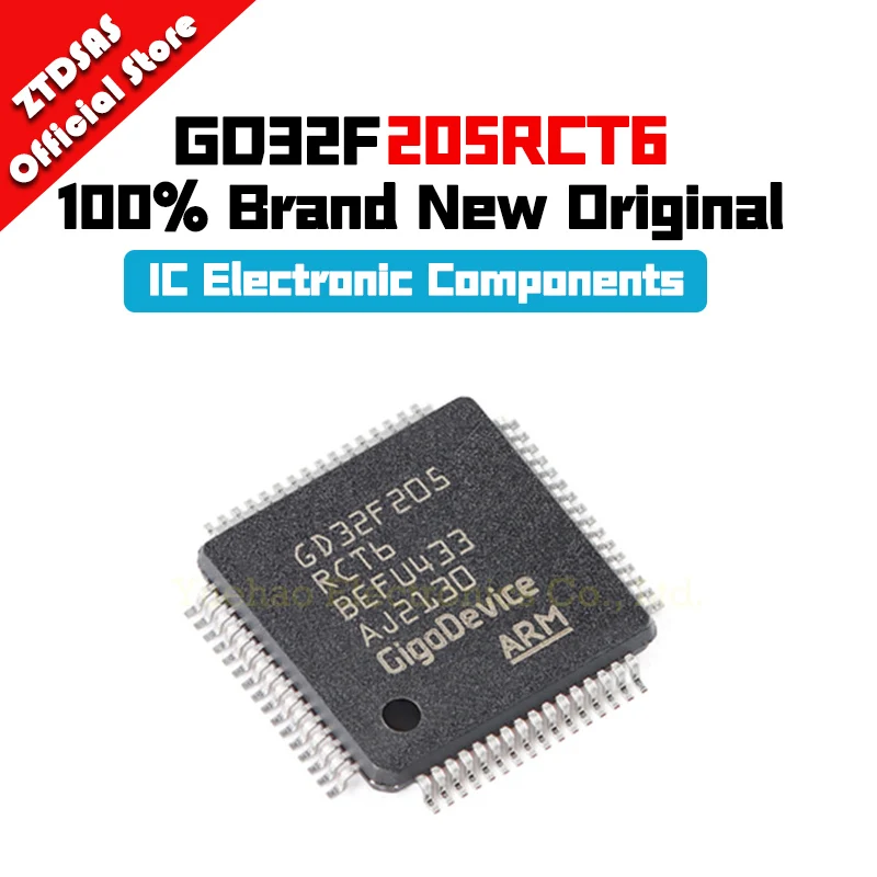 GD32F205RCT6 GD32F205RC GD32F205R GD32F205 GD32F GD32 GD IC MCU LQFP-64