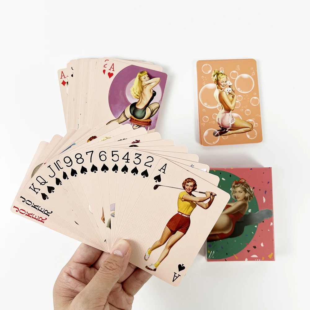 Jugando A Las Cartas 54 Cartas Regalo Póquer Joker - España