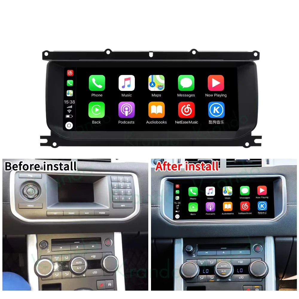 

8+128G Android 13 For Land Rover Range Rover Evoque 2011-2018 Car Radio Auto Navigation GPS Player DVD Multimedia 4G