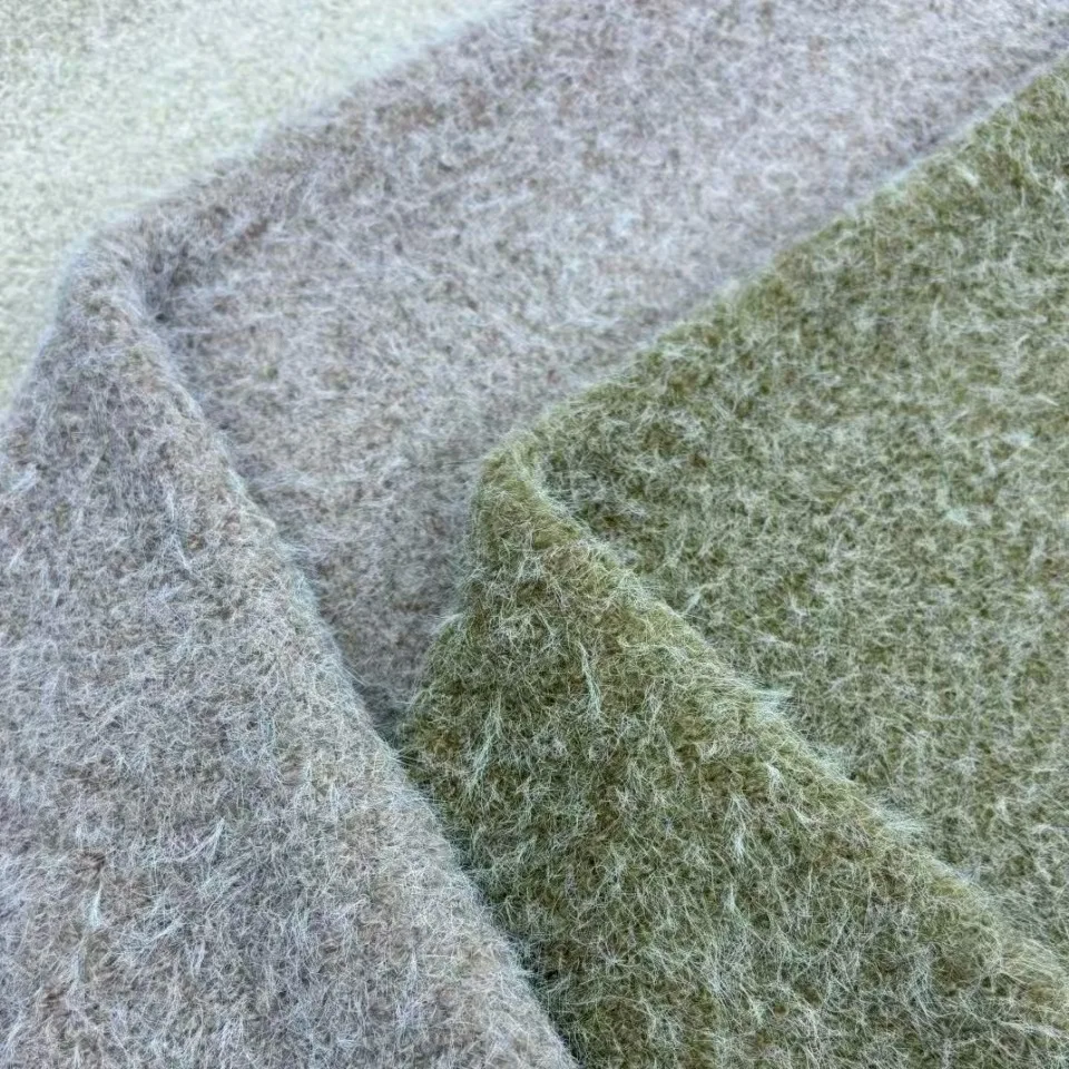 

1 ярд, односторонняя имитация шерстяной ткани, осенне-зимний жилет, игрушки и куклы, ткань для одежды