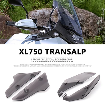 Motorcycle Accessories For Honda XL 750 Transalp XL750 TRANSALP 2023 2024 New Front Windshield Side Spoiler Deflector Kit