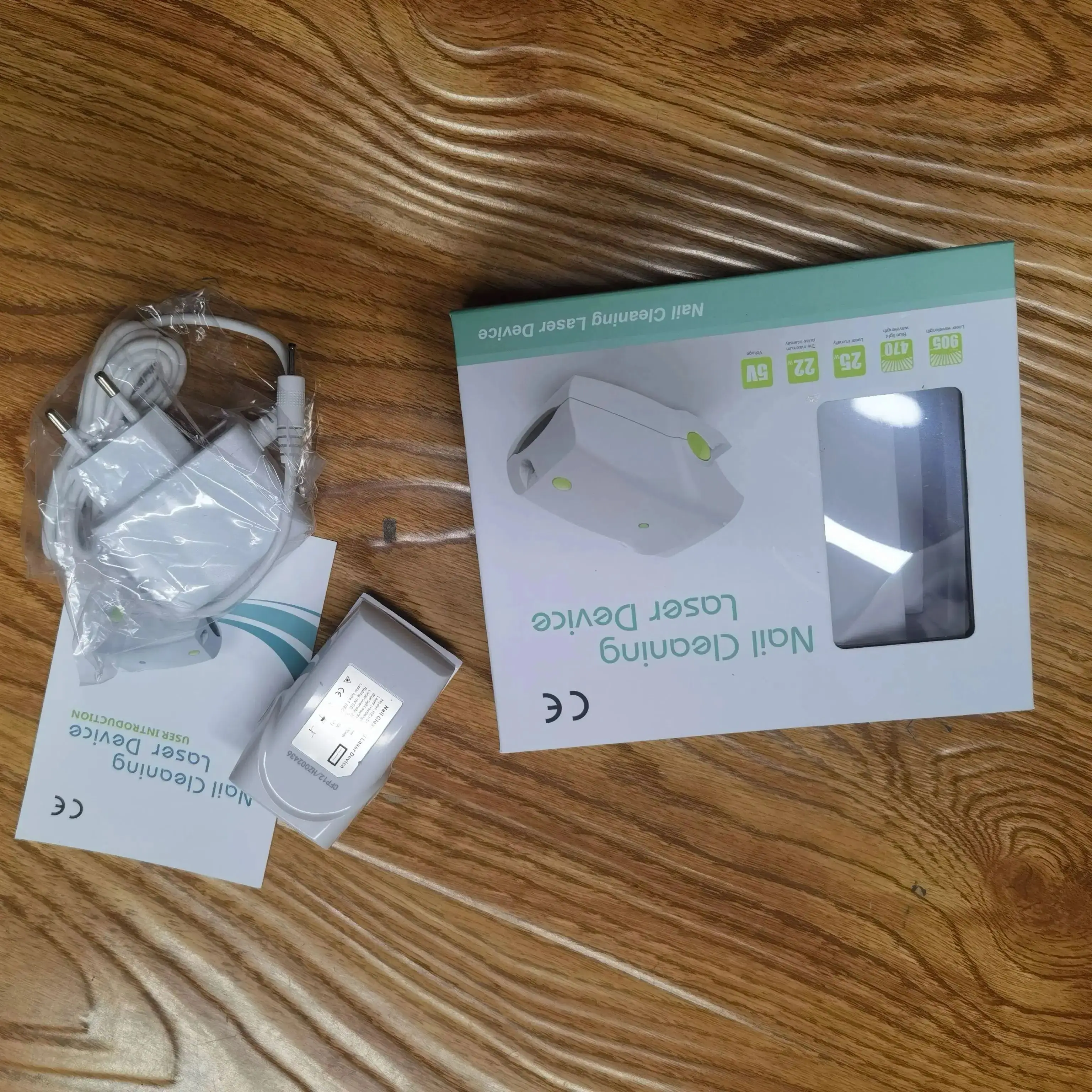 

Rechargeable Cordless Laser Device for Nail Fungus Removal At Home Easy Safe Treatment for Paronychia and Fungus