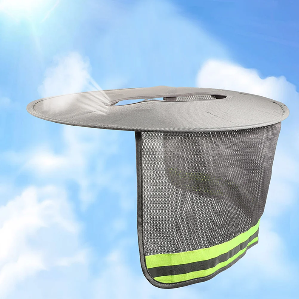 

2Pcs Hard Hat Sun Shade Neck Protector Wide Brim Construction Cover Lightweight Breathable Cooling Visor for Outdoor Work