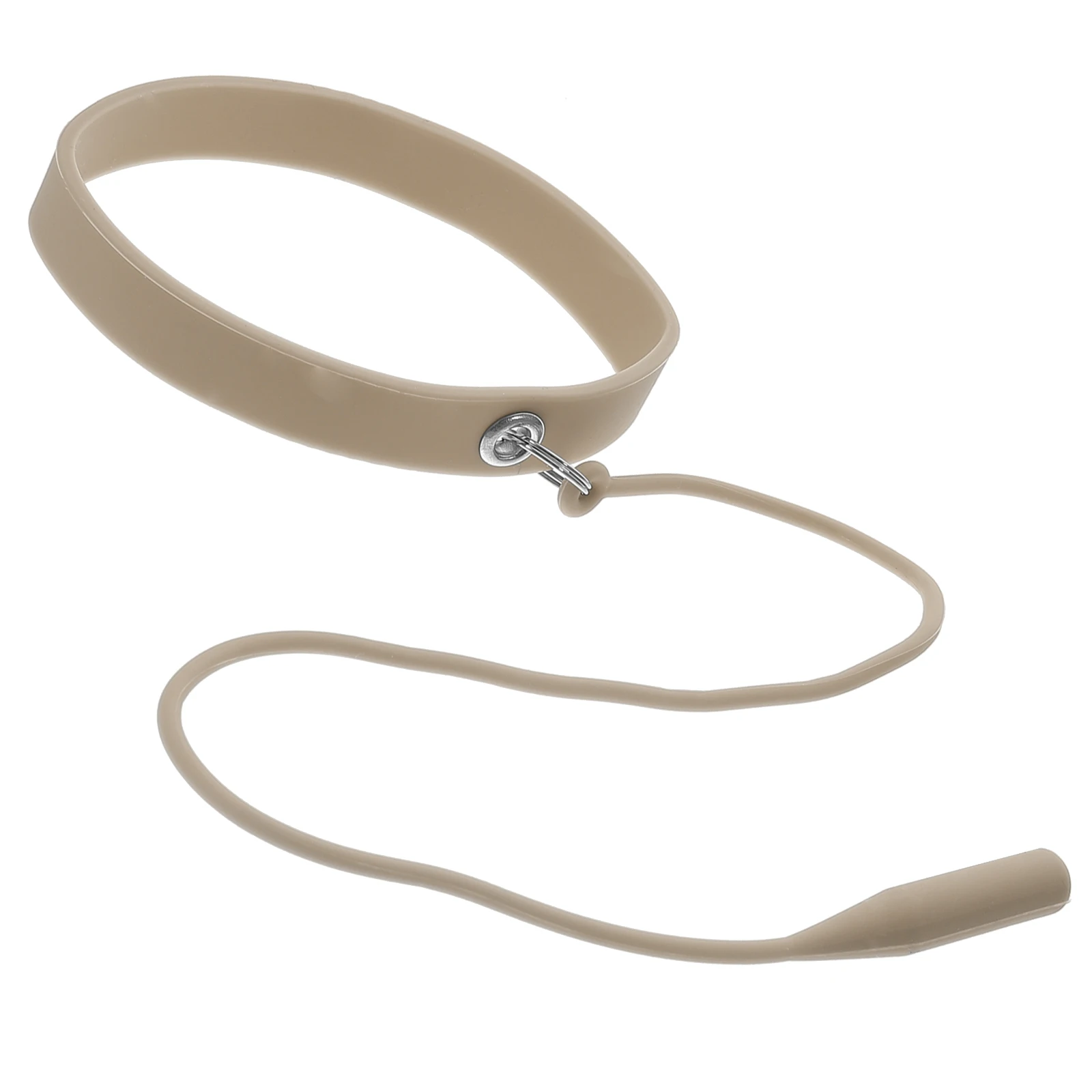 Polsino porta pinzetta per ciglia in silicone premium, finitura liscia, flessibile, adatto per tutti i tipi di mani, assistente per il trucco