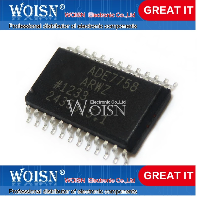 1-5-10pcs ADE7758ARWZ ADE7758ARW ADE7758  Price discounts Spot supply