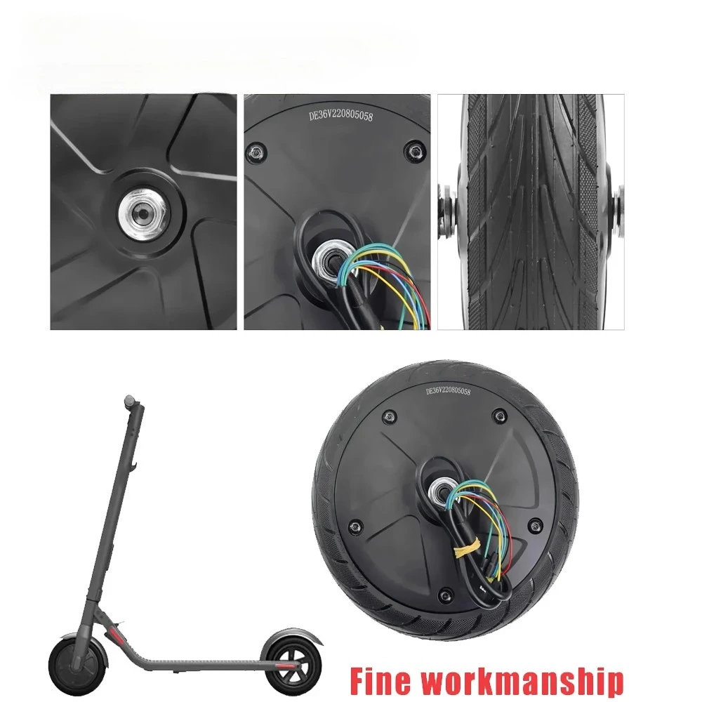 

For Segway Ninebot ES1 ES2 ES3 ES4 Motor Engine 350W Front Driving Wheel Solid Tire Durable Front Motor Replacement repair Parts
