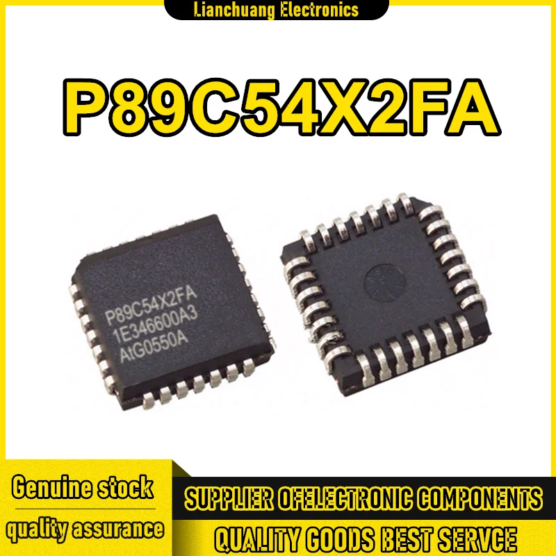 

5PCS P89C54X2FA P89C54X2BA P89C54X28A PLCC44 IC chipset New in stock