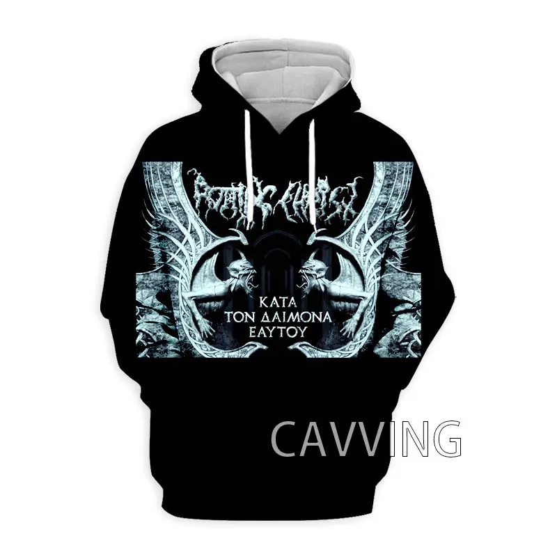 

2024 CAVVING 3D Printed Rotting Christ Hoodies Hooded Sweatshirts Harajuku Tops Fashion Clothing for Women/men H02 Hoodies