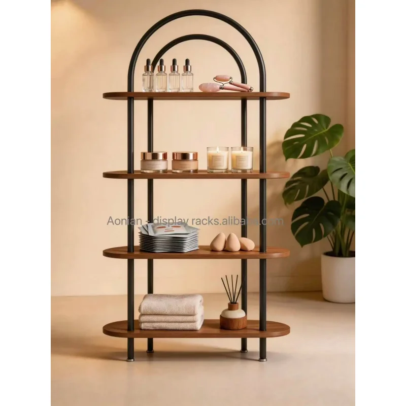 custom.Luxury Cosmetic Display Cabinet Is Suitable Use As a Display Stand in Beauty Salons and Nail Salons