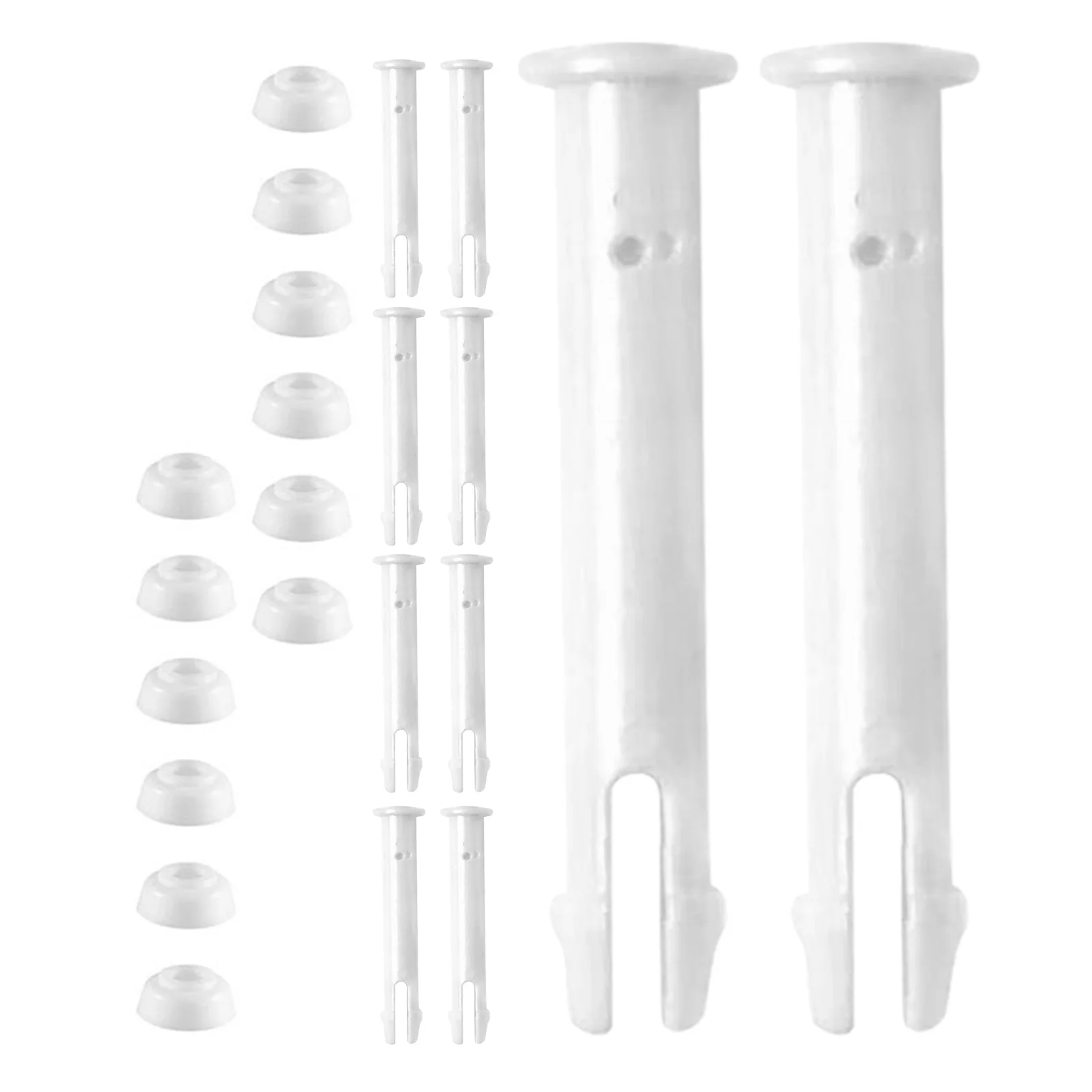 

20Pcs Swimming Pool Pin Replacement Robust ABS Rubber Joint Connectors for Pool Frame Maintenance Repair Accessories