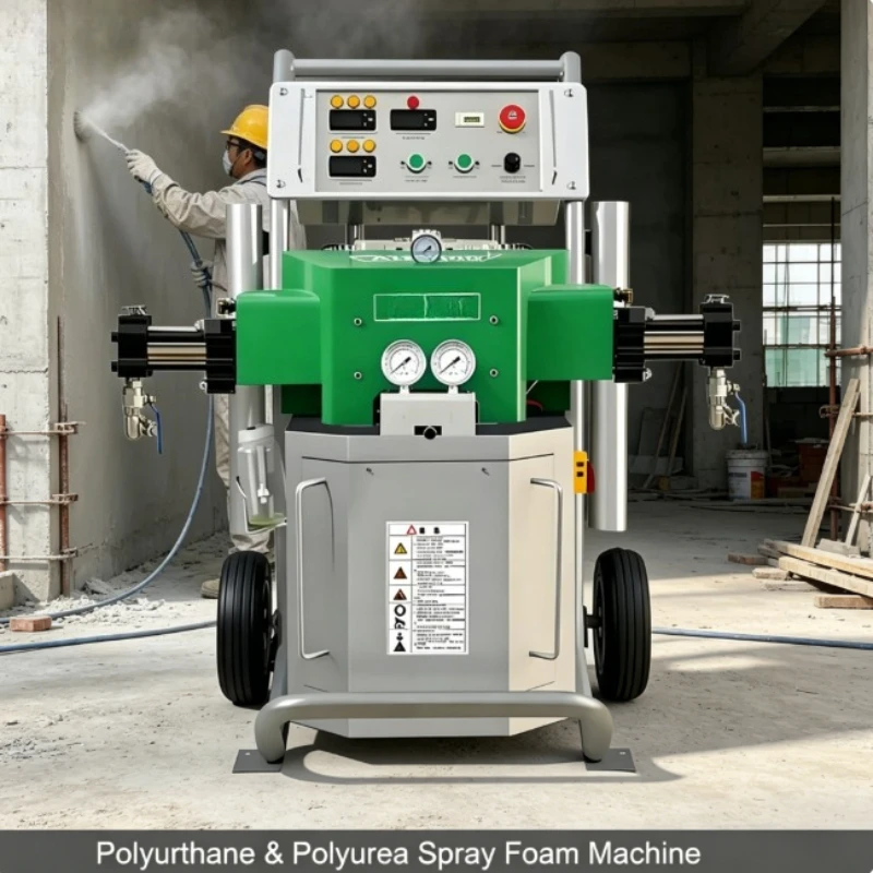 Hydraulic Polyurethane Spraying Equipment 220V 380V PU Foam Inject Spray Machine For Construction Thermal Insulation Project