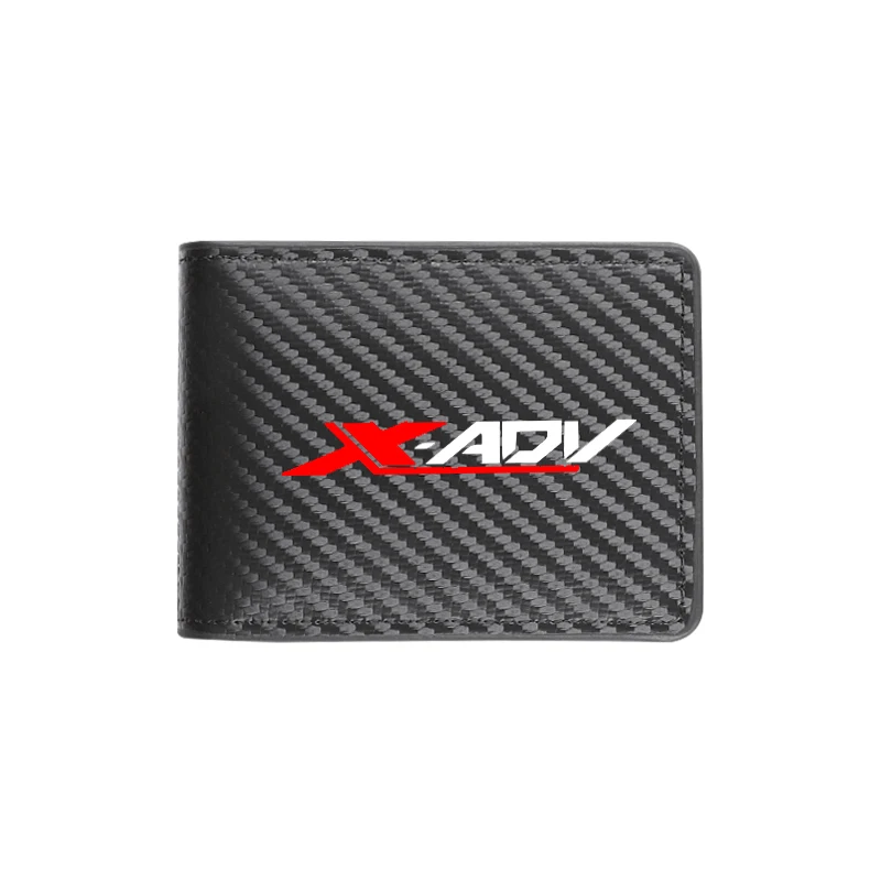 Carbon Fiber Motorcycle License Plate Bag Credit Card Holder For HONDA XADV X-ADV 750 2017 2018 2019 2020 2021 X ADV Accessories