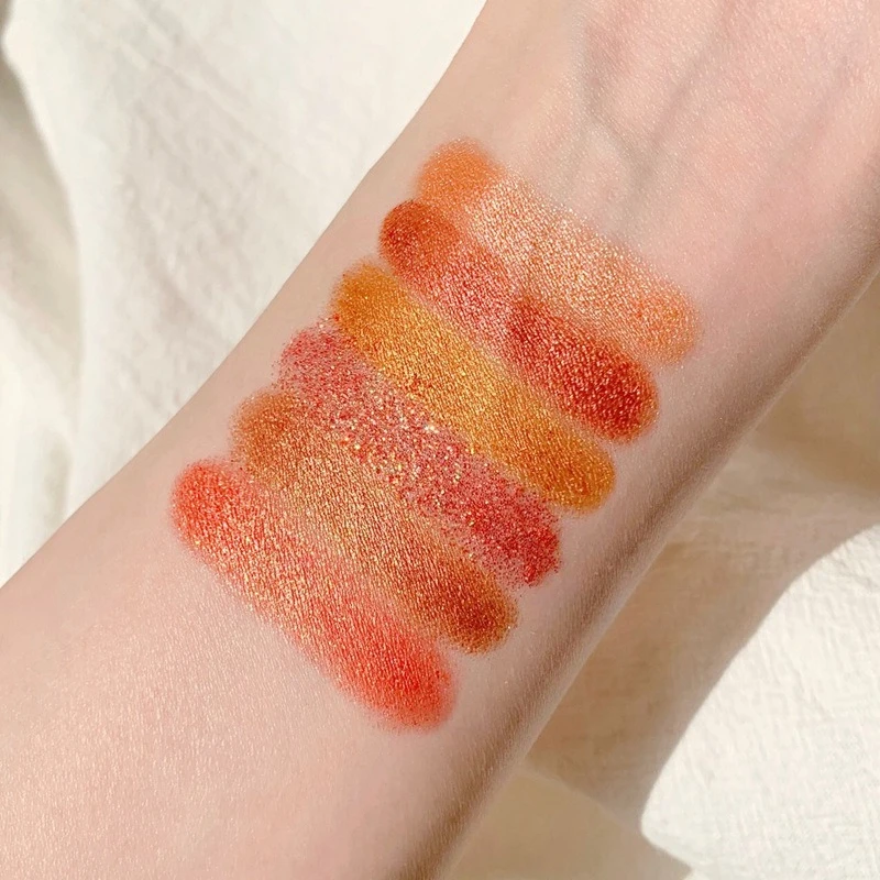 35 لون كريم عينيه لوحة خبز المعجون الملمس ضغط أصباغ بريق طويلة الأمد مقاوم للماء لا تساقط للفتيات امرأة