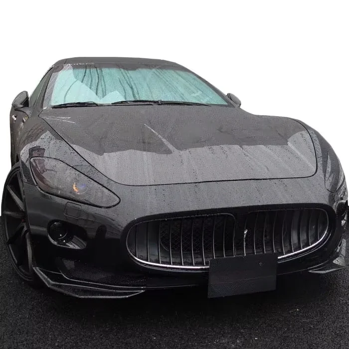 

High quality Carbon fiber body kit for Maserati GTS rear diffuser side skirts and trunk spoiler for Maserati GTS facelift