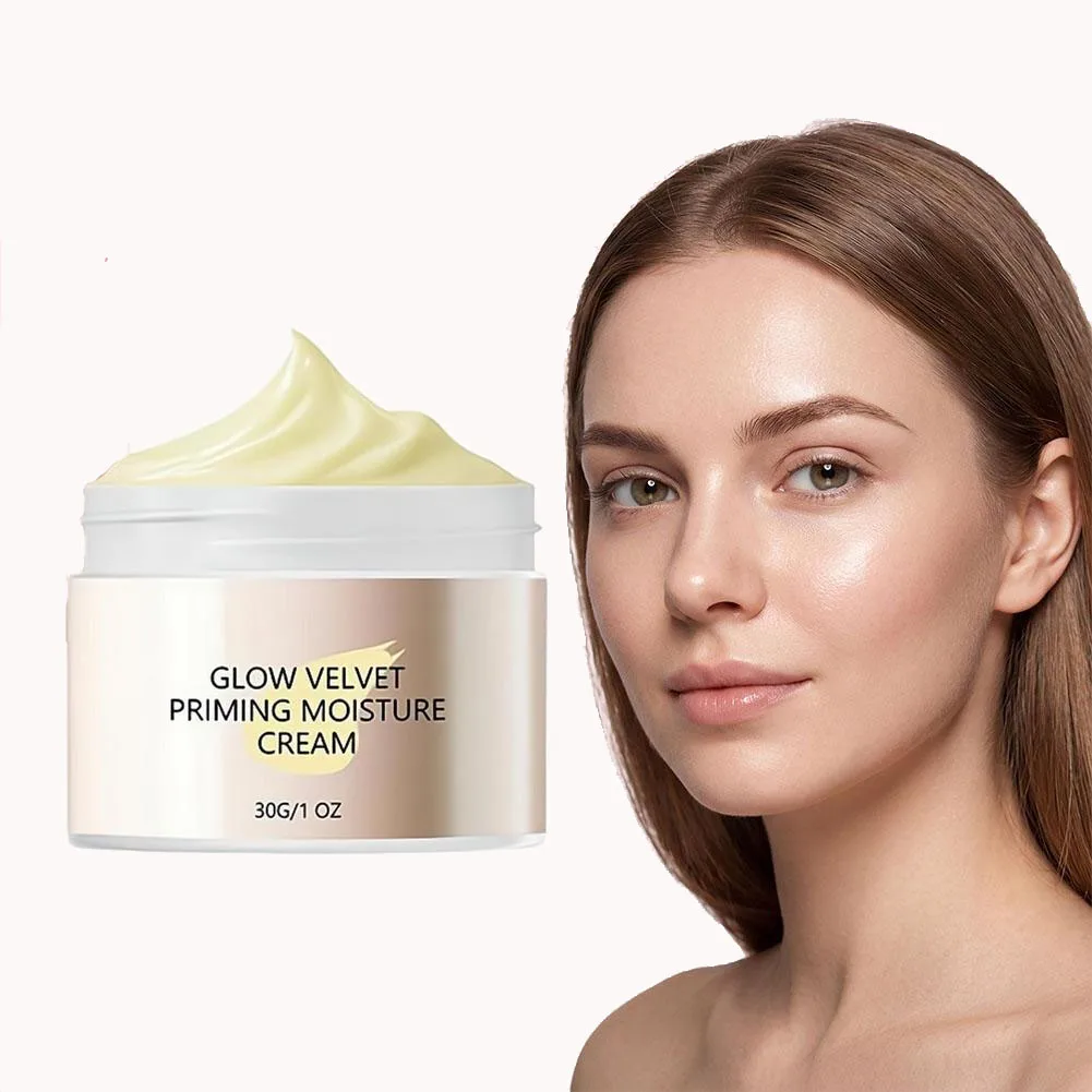 Apply the cream before makeup, moisturizing foundation cream - lasting moisturizing, creating a natural foundation