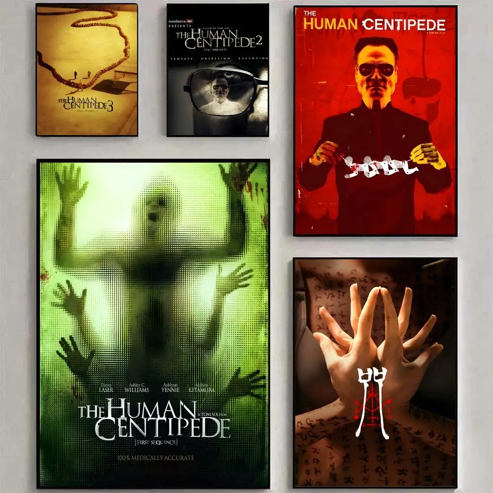 Film „The H-Human Centipede“-Poster, Raumdekoration, Wandbild für Zuhause, wasserfestes Poster für das Schlafzimmer, Geschenk.
