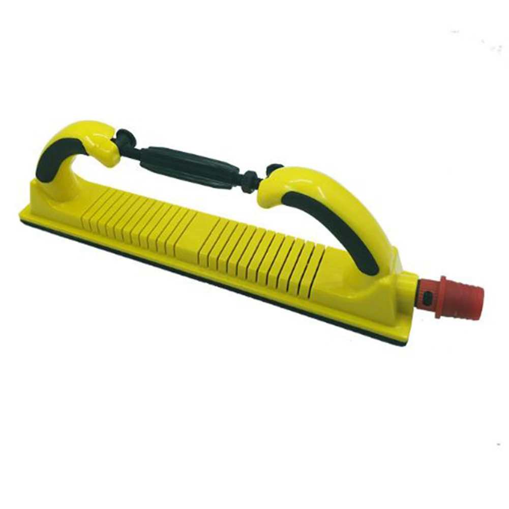 Yellow Black Adjustable Hand Board Adjustable Sanding Automotive Sanding Tool Compatible With 70mm Sandpaper For Automotive