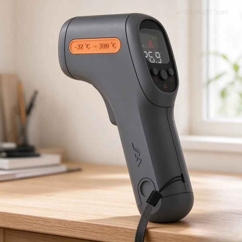 JIMIHOME Digital Infrared Thermometer Non-contact for Kitchen Cooking High Precision Infrared Laser Temperature Tester Meter Gun