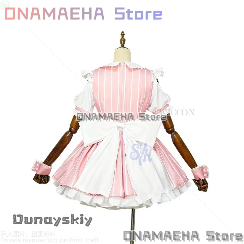 Illyasviel Von Einzbern تأثيري مصير/kaleid بطانة أنيمي زي{ONAMAEHA} الوردي ممرضة فستان Kawaii القلب مقوس دانتيل لوليتا هالوين
