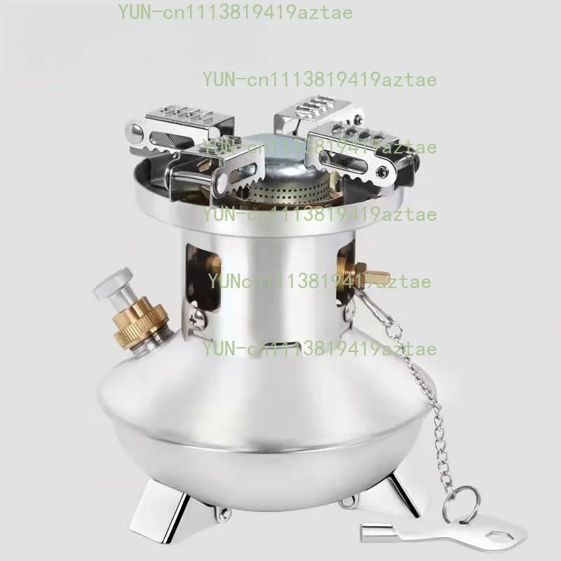 Outdoor maintenance-free portable all-in-one outdoor camping and picnic stove