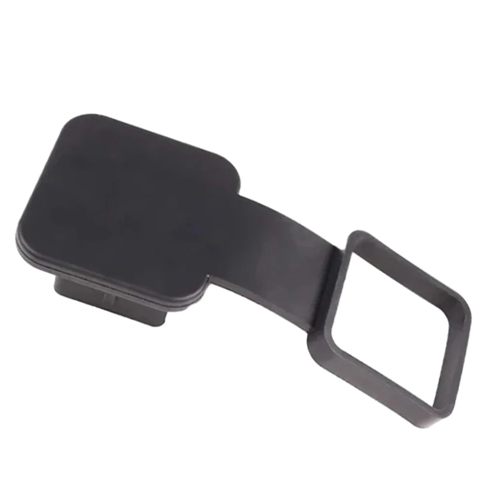 Rubber Car Trailer Hitch Cover for Ford Maverick 2022 2023 2024 2025 Dust Plug Protective Cap with Adhesive Plate Accessories
