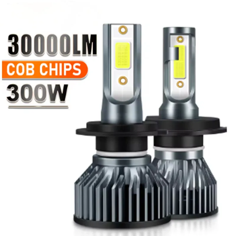 

2pcs H7 H4 H11 Led Headlight H1 H8 H9 H11 9005 HB3 9006 HB4 9012 9007 H13 9004 Bulb Canbus Led Car Headlight 20000LM Mini Auto
