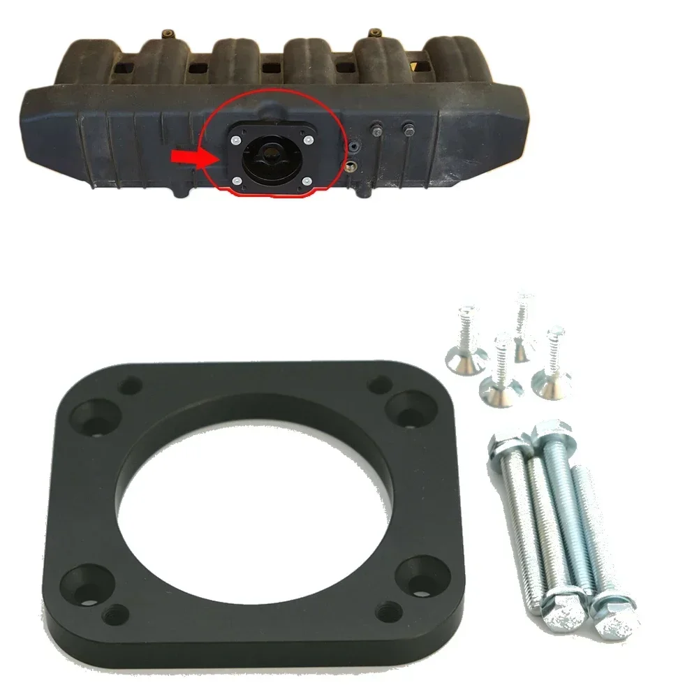 스로틀 바디 키트 어댑터, BMW M54B30, M50B25 흡기 매니폴드 M50 M54 엔진 금속 자동차 교체 부품