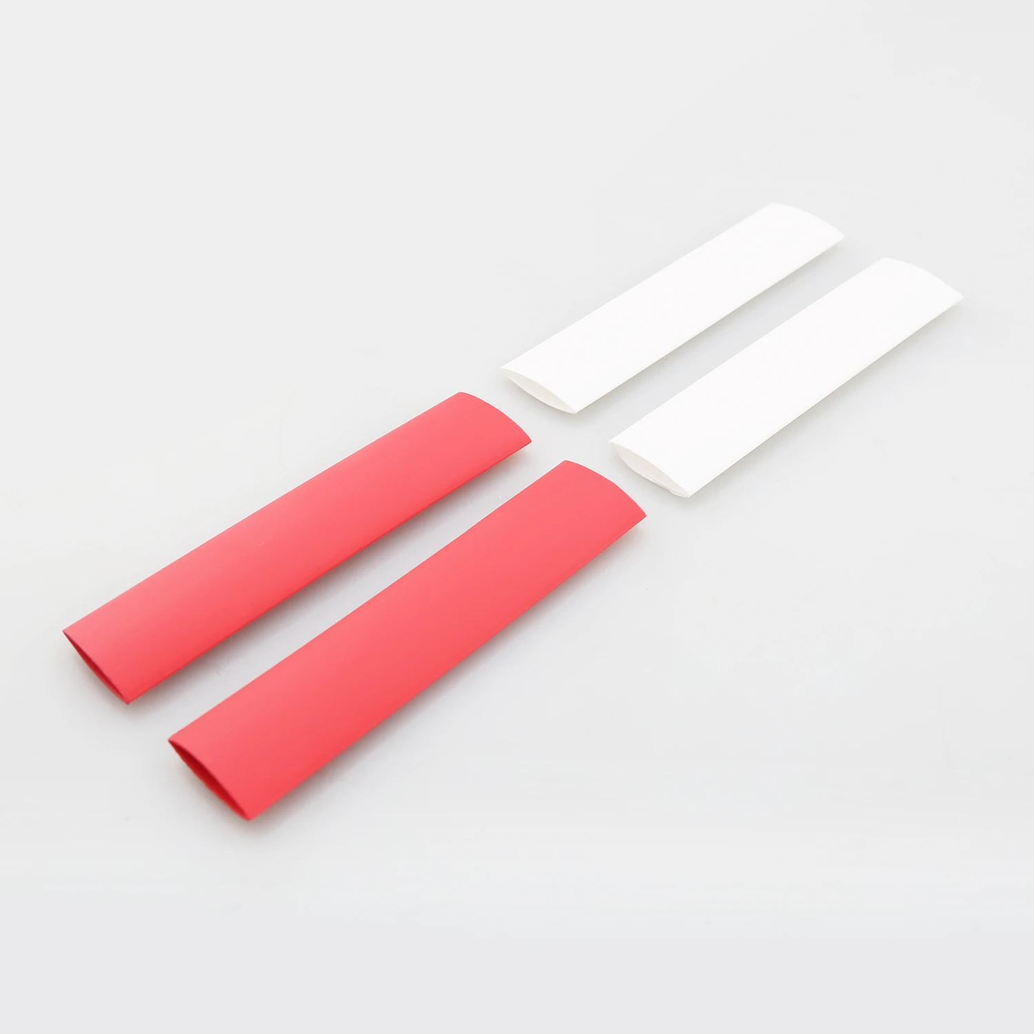 24PCS Red/white Heat shrink Electrical Connection Cable Insulation Sleeved Protecter For DIY cables