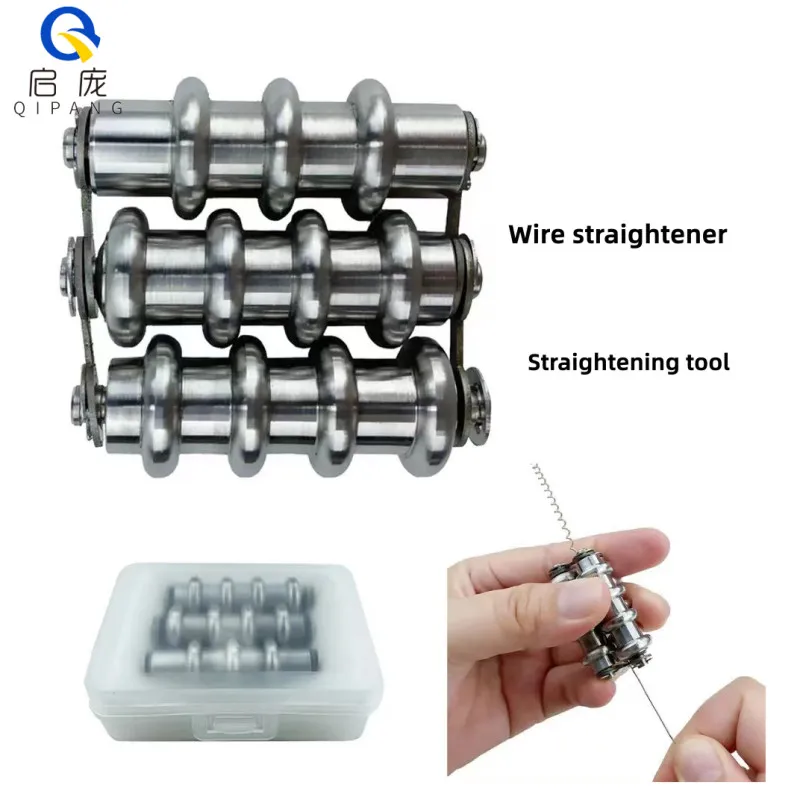 Copper Silver Wire Gold Accessories Straightening Tool Straighten Metal Manual Machine Wire Cable Straightener Machine Tool